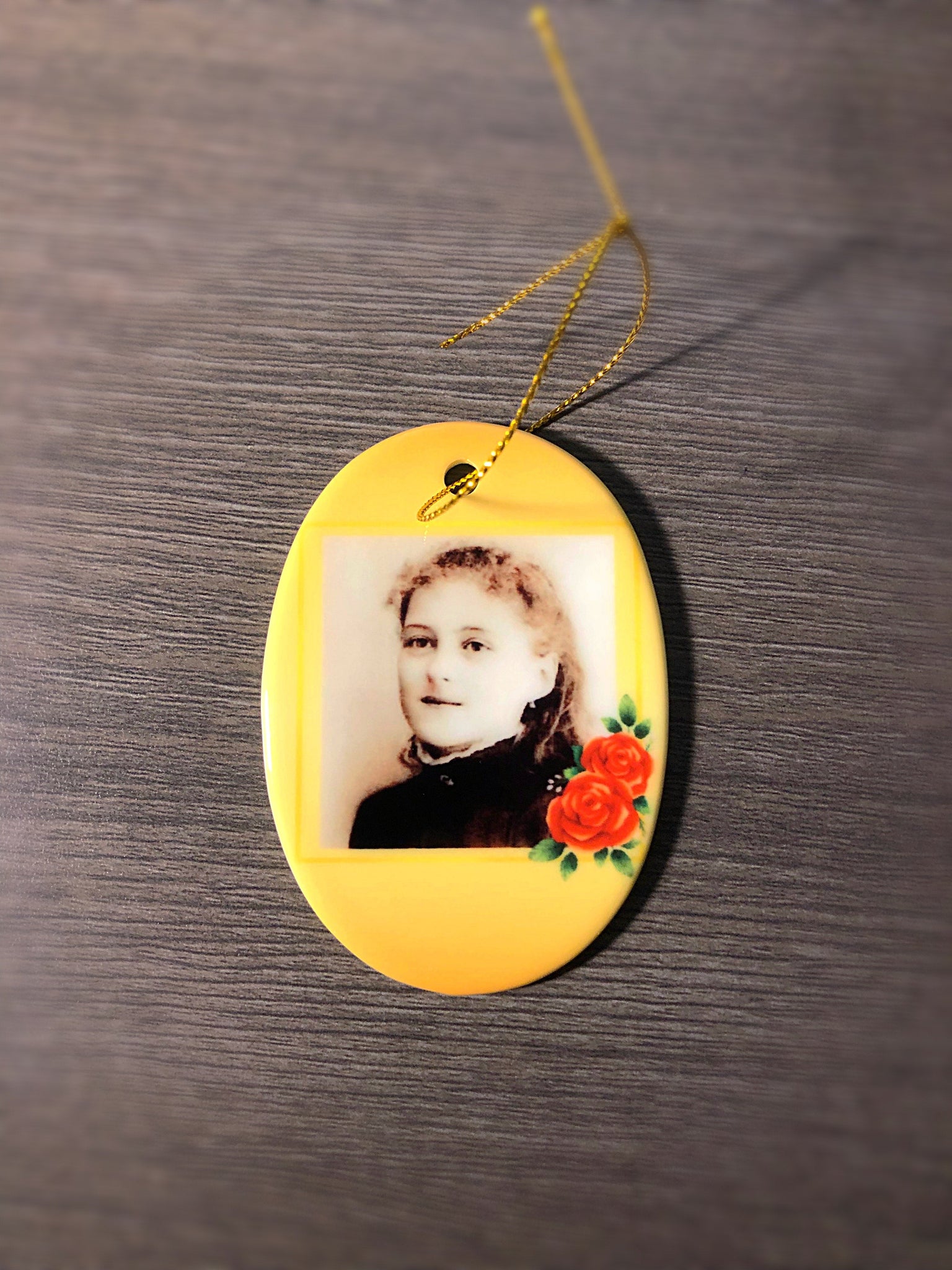 Saint Therese of Lisieux ceramic ornament