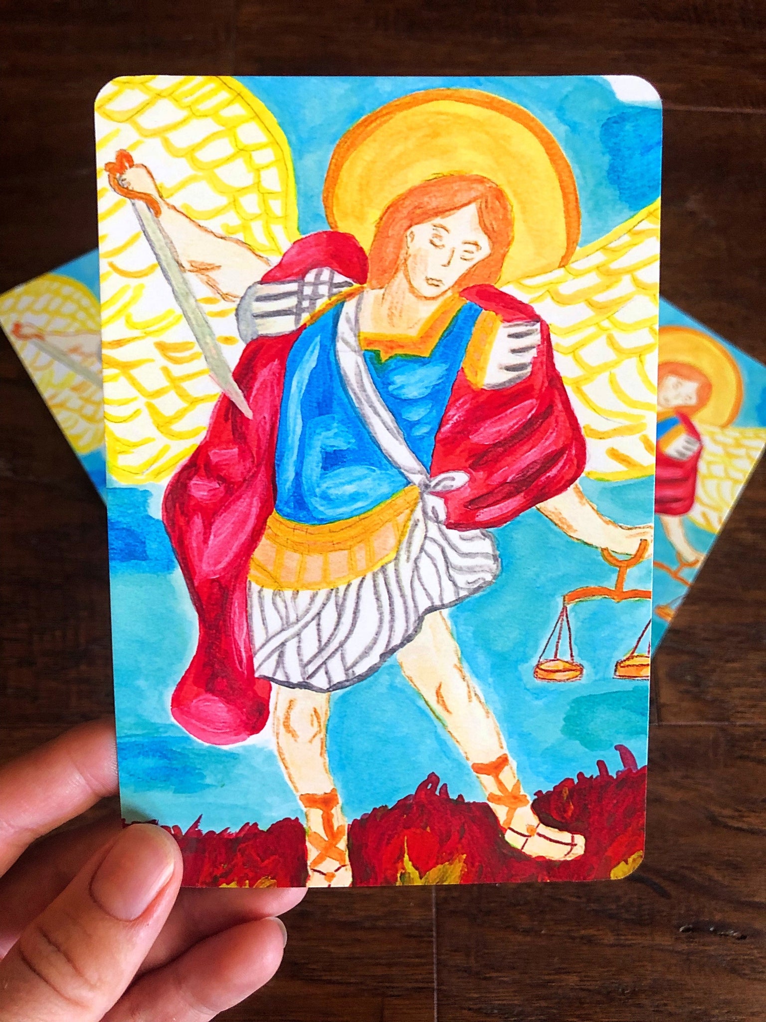 St. Michael the Archangel Prayer cards - Catholic Holy Cards