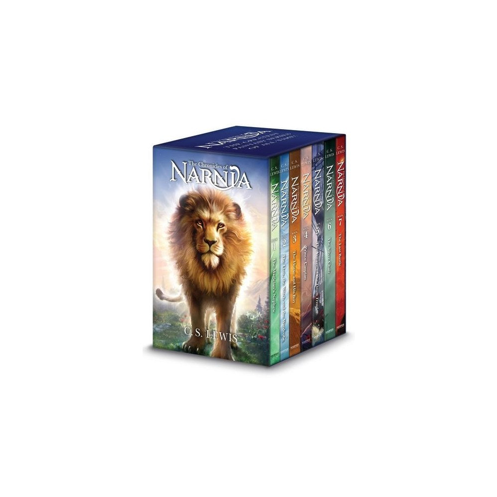 The Chronicles of Narnia Hardcover 7-Book Box Set: The Magician's Nephew, the Lion, the Witch and the Wardrobe, the Horse and His Boy, Prince Caspian, the