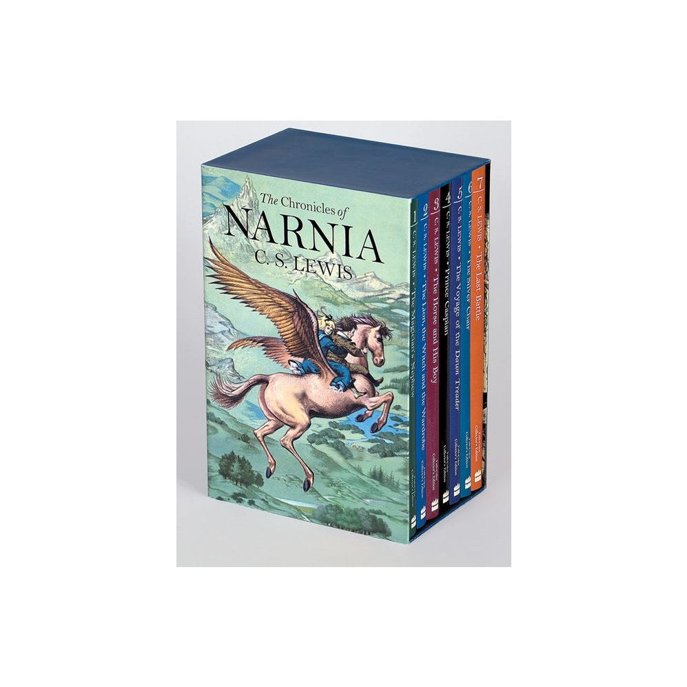 The Chronicles of Narnia Full-Color Paperback 7-Book Box Set: The Magician's Nephew, the Lion, the Witch and the Wardrobe, the Horse and His Boy, Prince C