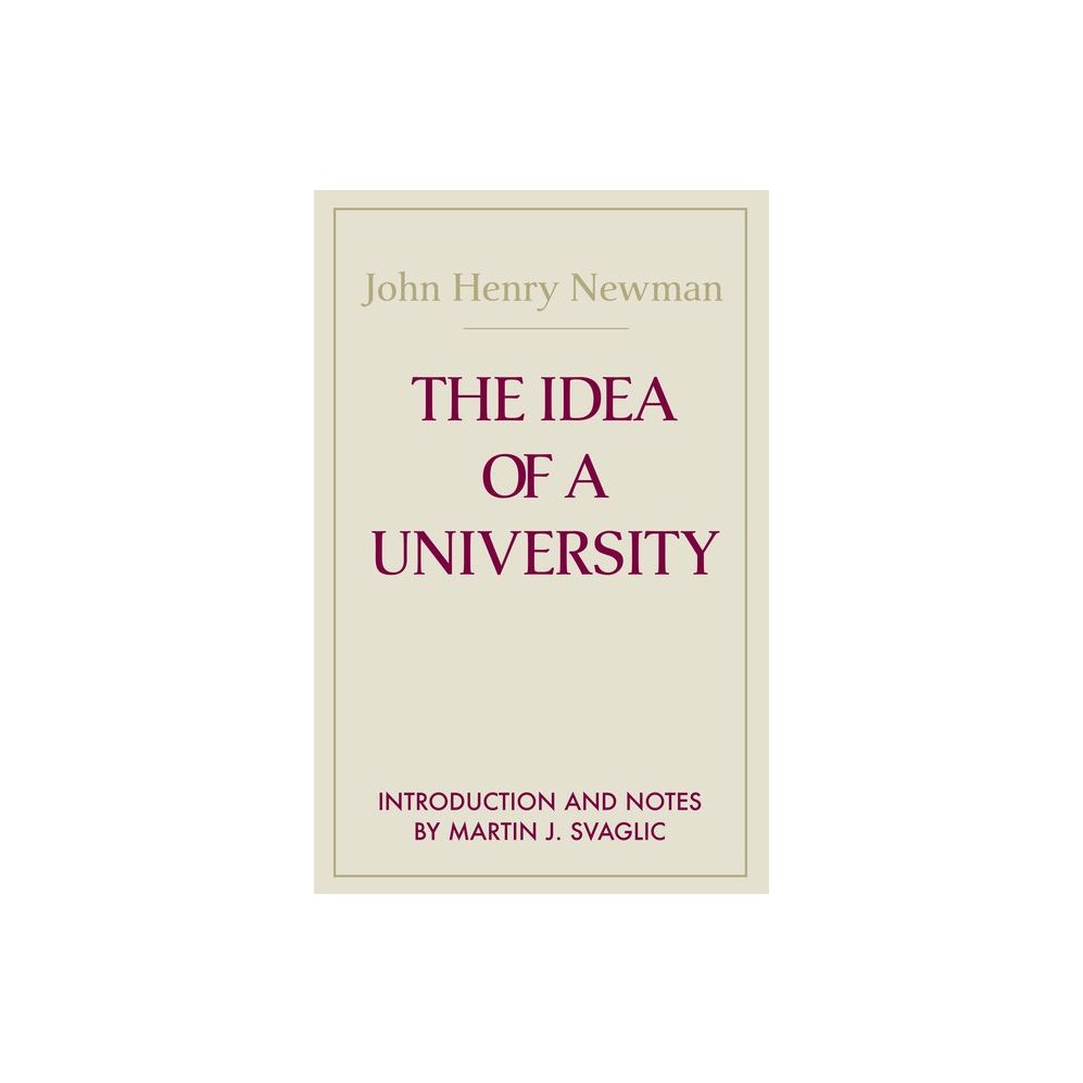 The Idea of a University