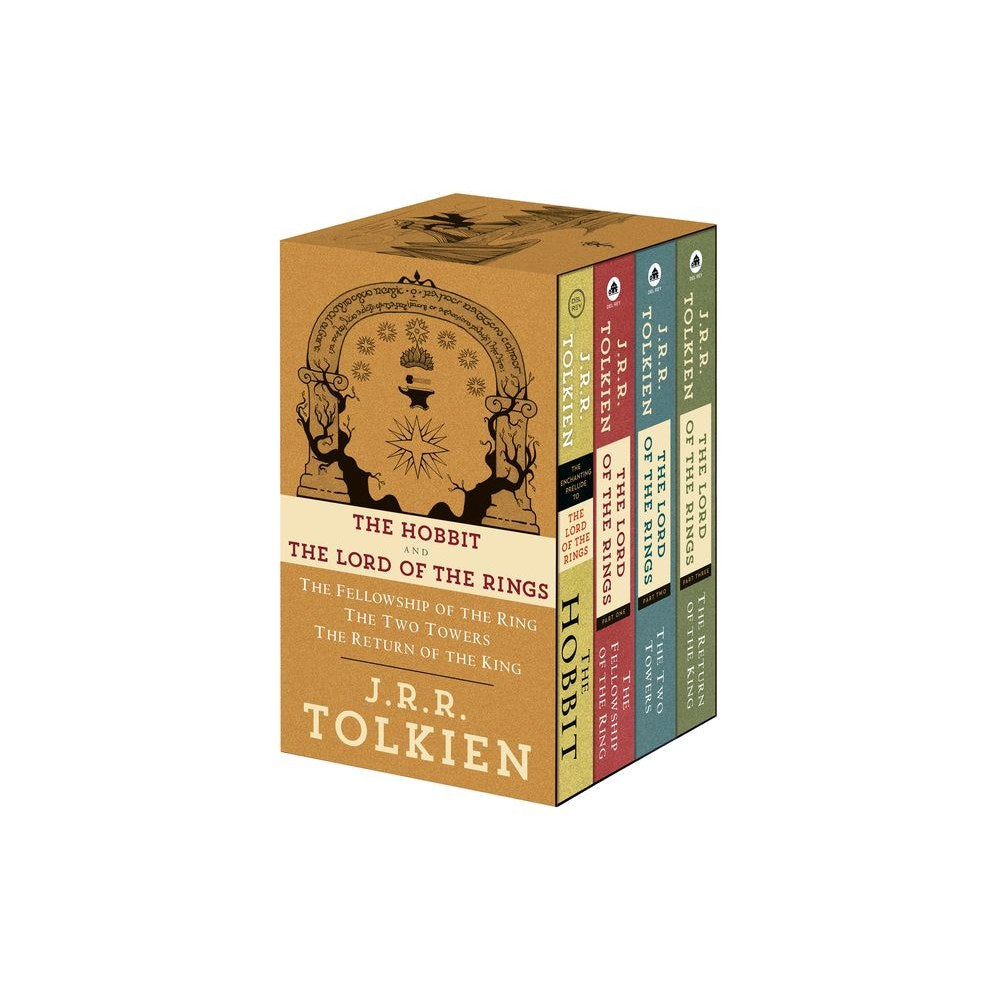 J.R.R. Tolkien 4-Book Boxed Set: The Hobbit and the Lord of the Rings: The Hobbit, the Fellowship of the Ring, the Two Towers, the Return of the King