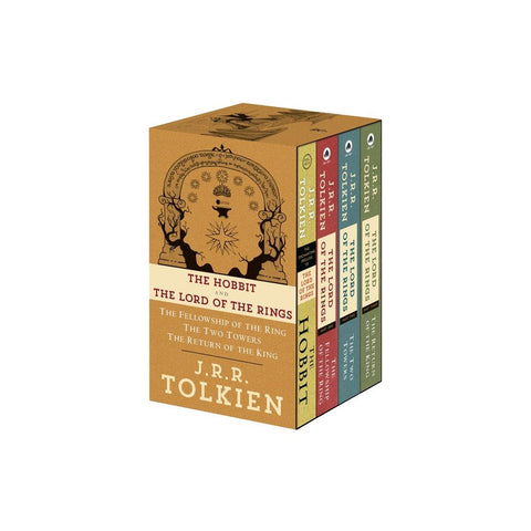 J.R.R. Tolkien 4-Book Boxed Set: The Hobbit and the Lord of the Rings: The Hobbit, the Fellowship of the Ring, the Two Towers, the Return of the King