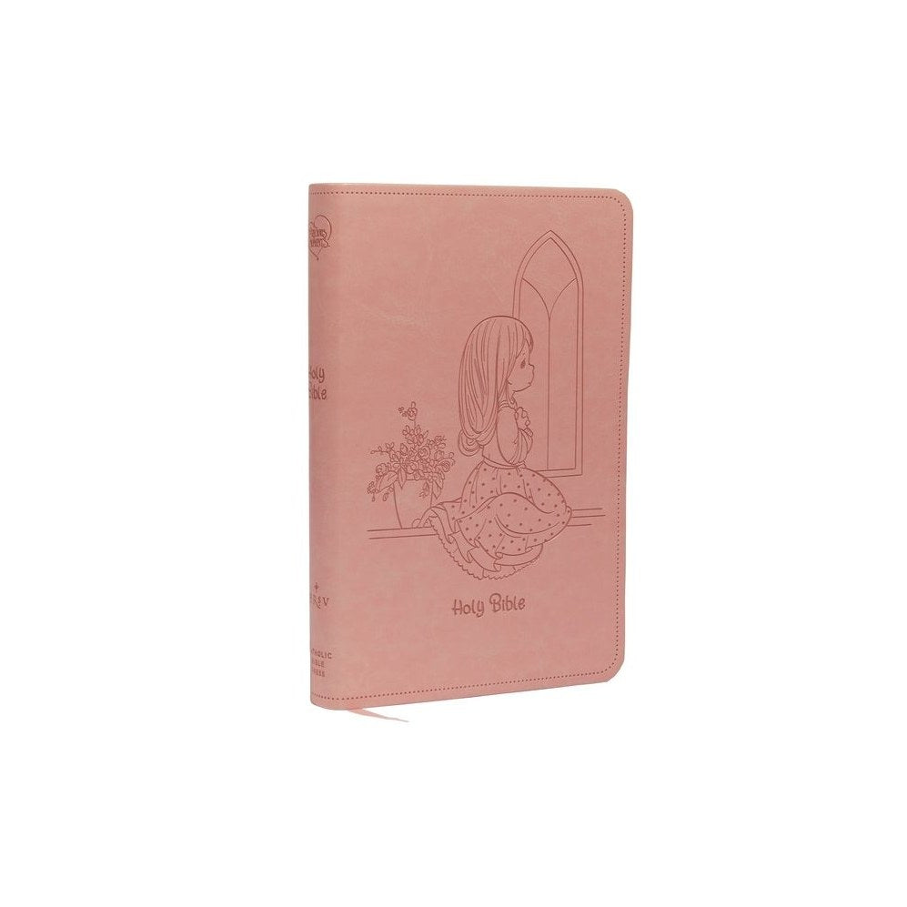 Nrsvce, Precious Moments Bible, Pink, Leathersoft, Comfort Print: Holy Bible