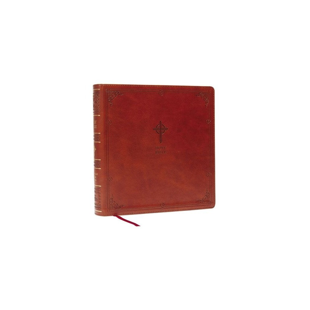 Nabre XL, Catholic Edition, Leathersoft, Brown, Comfort Print: Holy Bible