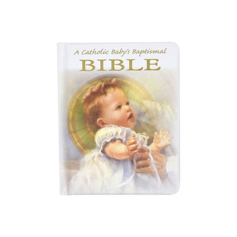 A Catholic Baby's Baptismal Bible