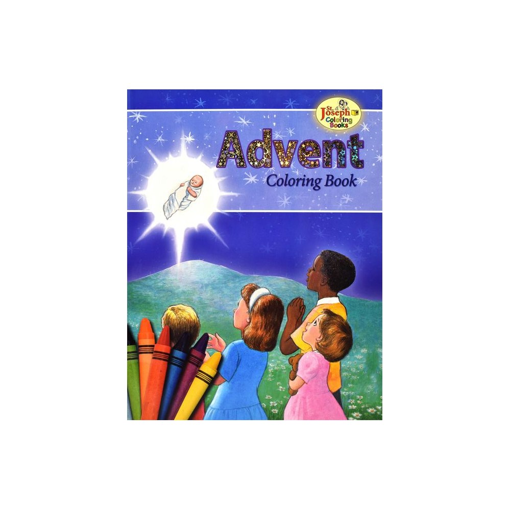 Coloring Book about Advent
