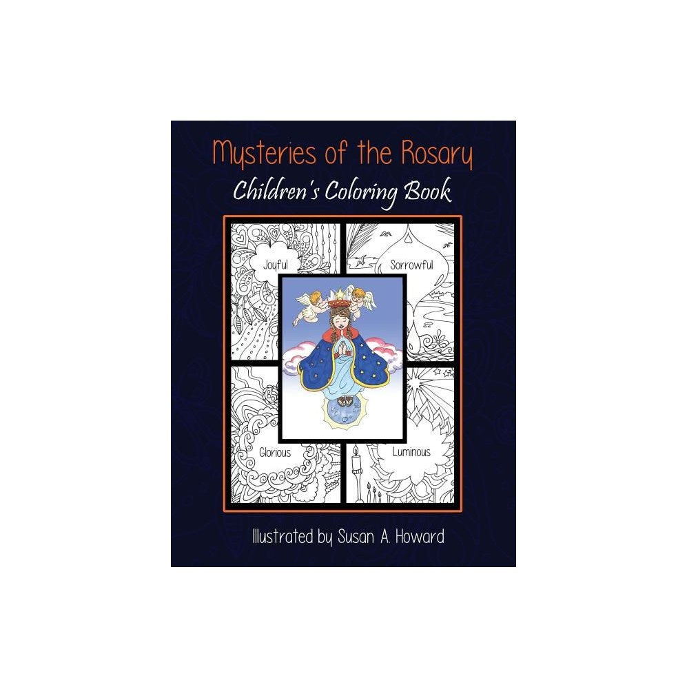 Mysteries of the Rosary: Children's Coloring Book