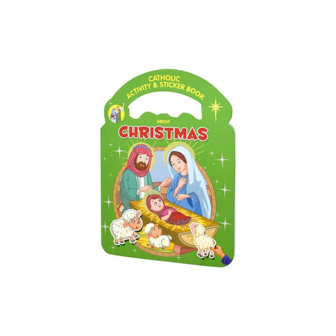 Catholic Activity & Sticker Book about Christmas