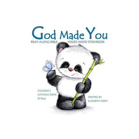 Children's Catholic Book for Boys: God Made You: Watercolor Illustrated Bible Verses Catholic Books for Kids in All Departments Catholic Books in book