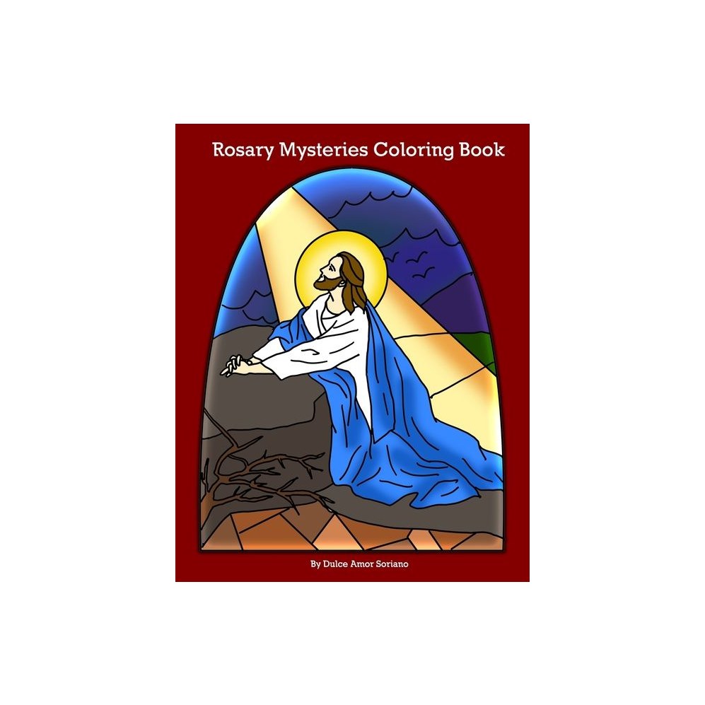 Rosary Mysteries Coloring Book