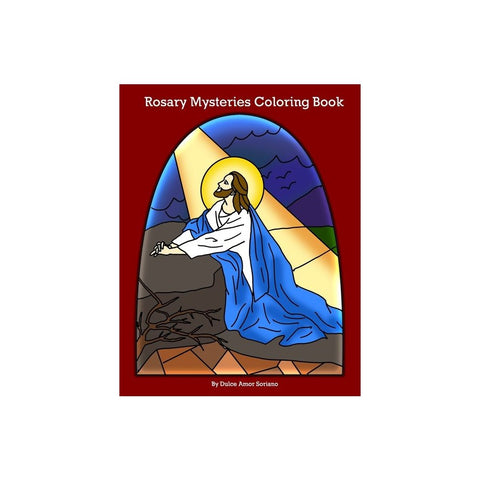 Rosary Mysteries Coloring Book