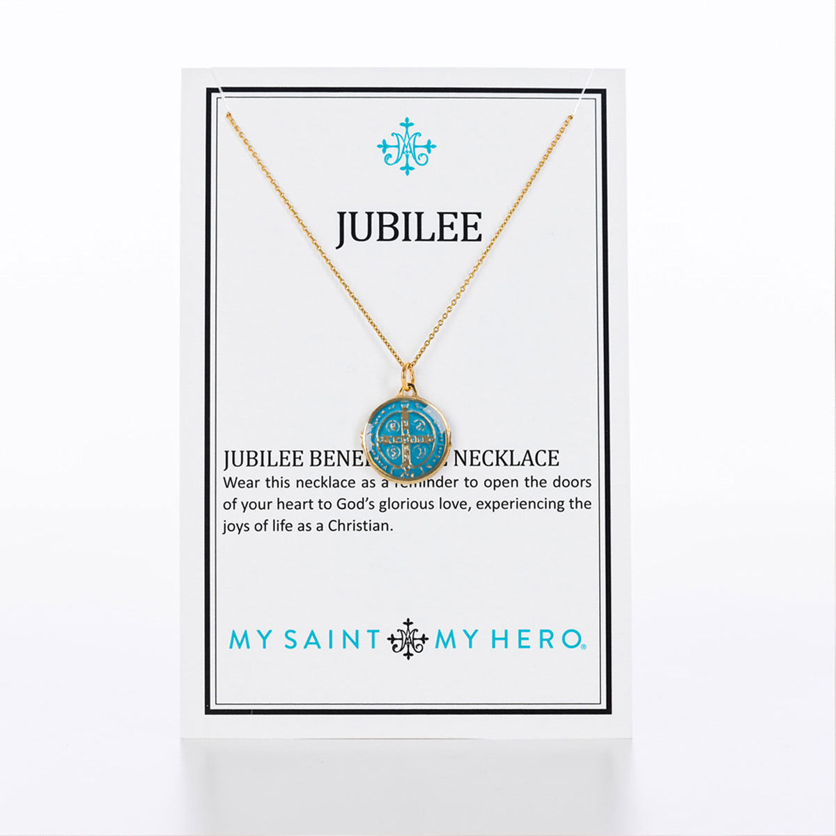 Jubilee Medal of St. Benedict Necklace