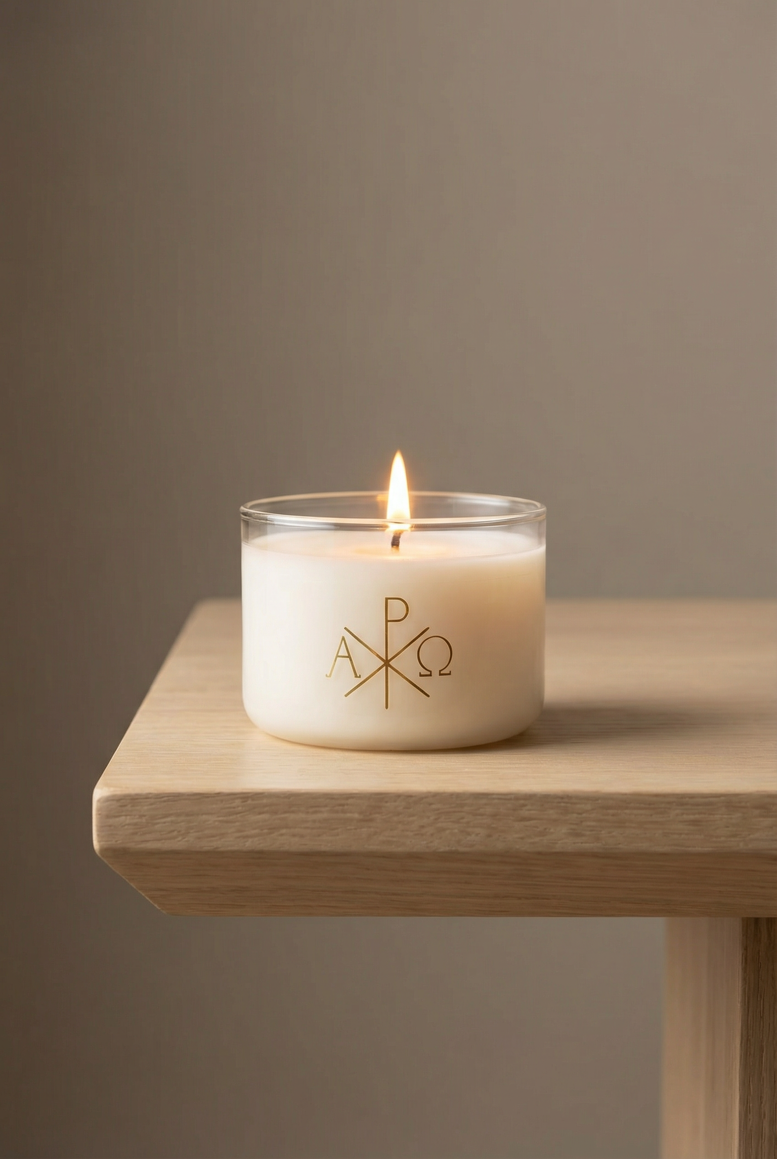 Chrism Essence Infused Candle