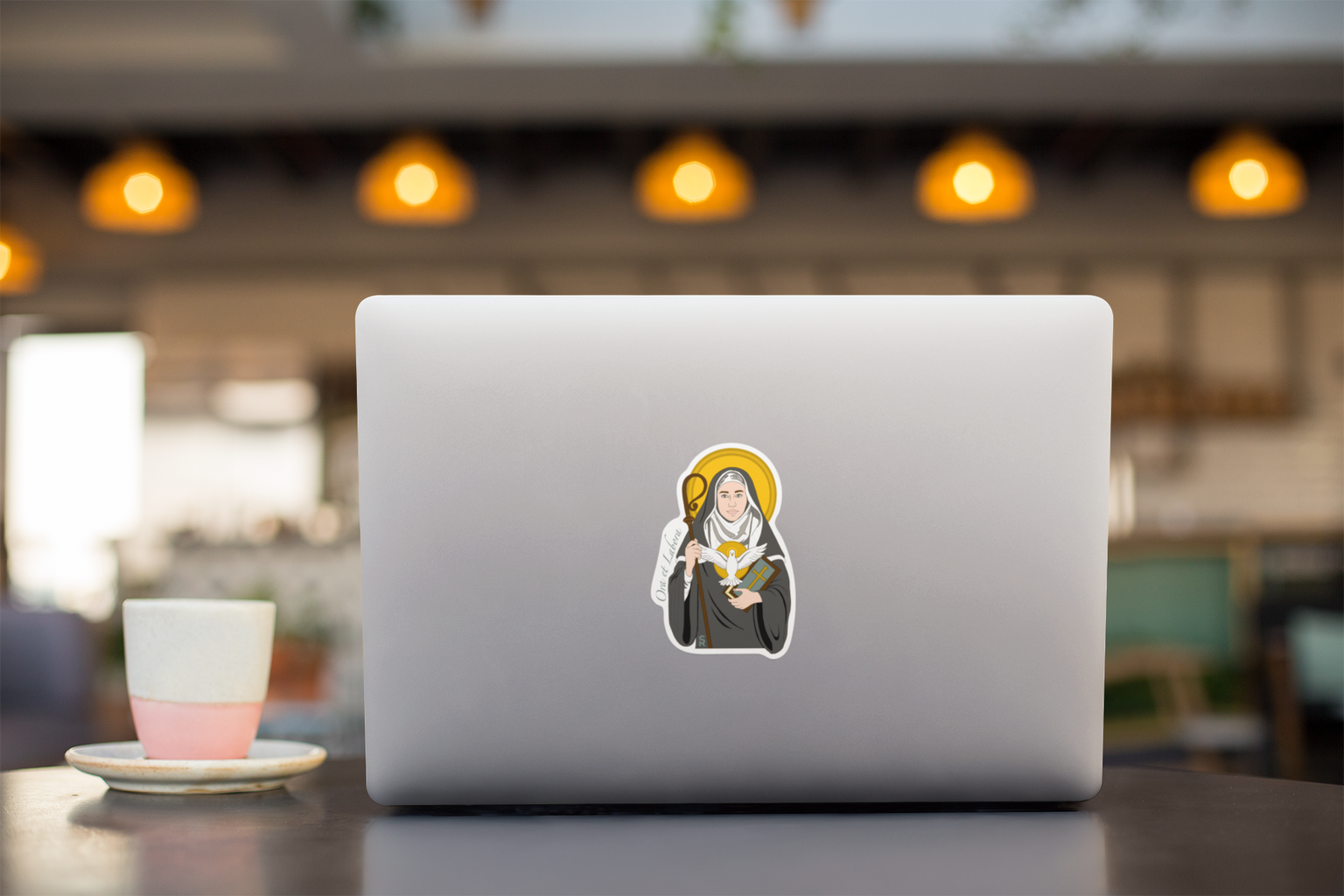 St. Scholastica Sticker