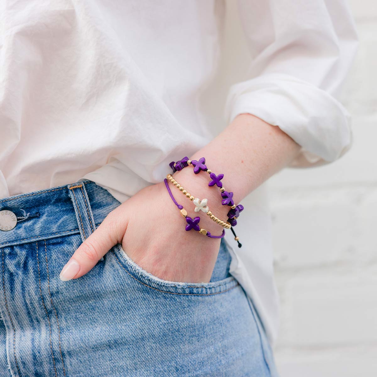 Living Lent Blessing Bracelet