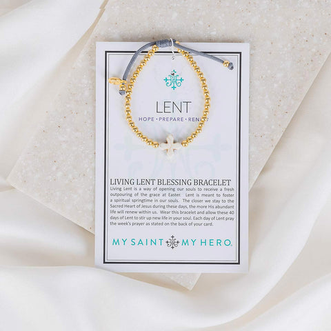 Living Lent Blessing Bracelet