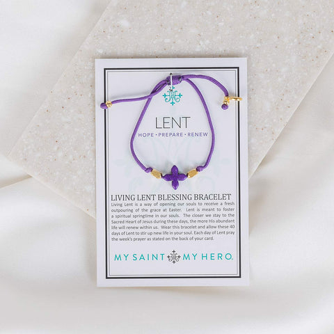 Living Lent Blessing Bracelet