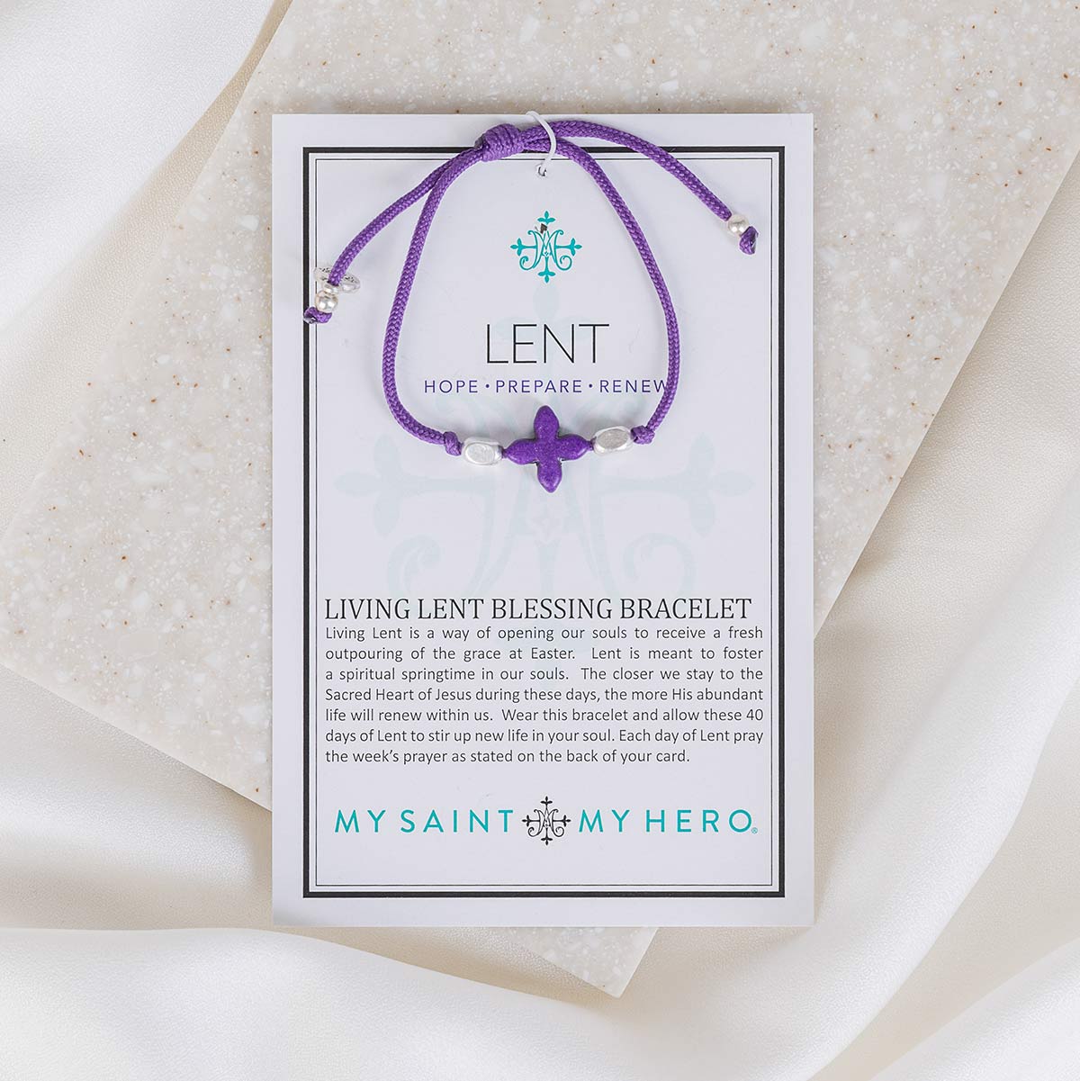 Living Lent Blessing Bracelet