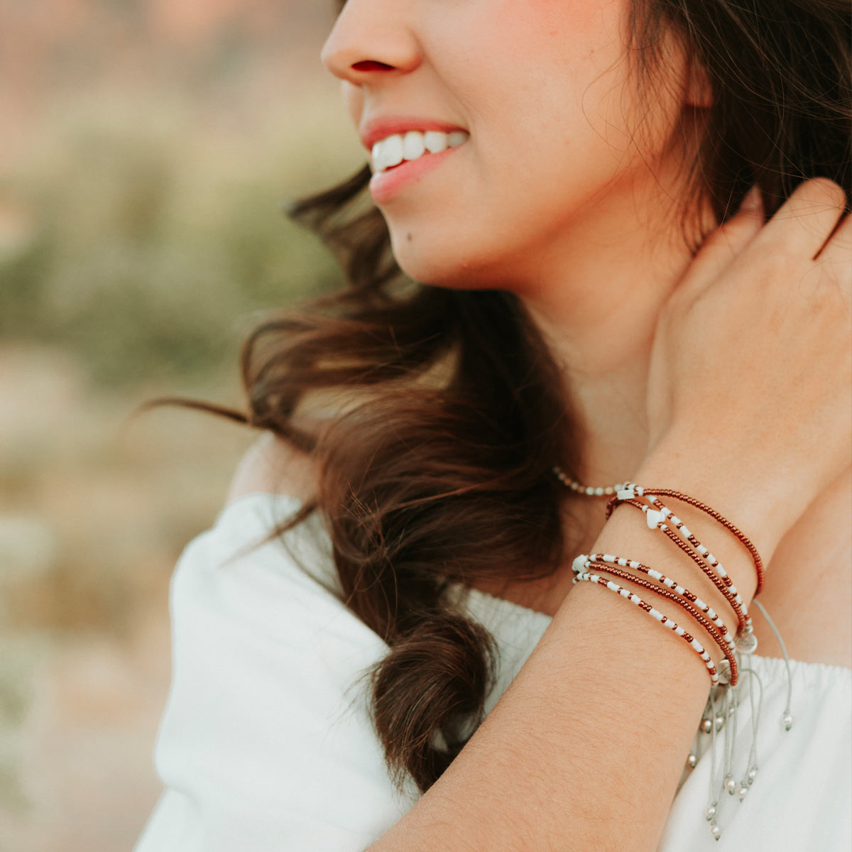 LOVE Morse Code Bracelet