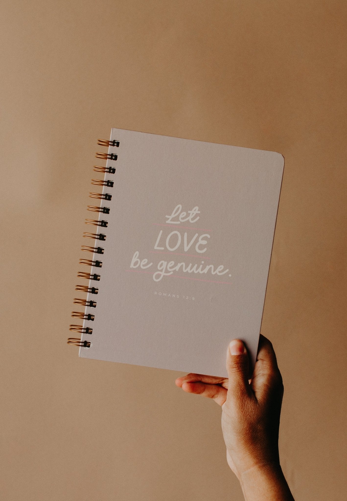 Love // Spiral Hardcover Journal