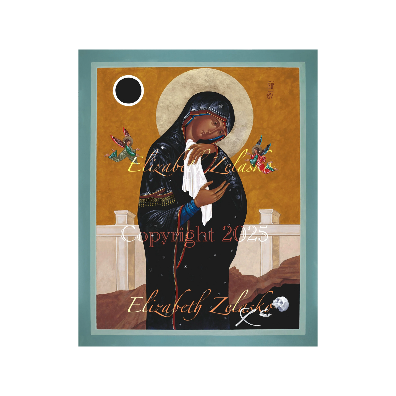 “Mary at the Foot of the Cross” Print