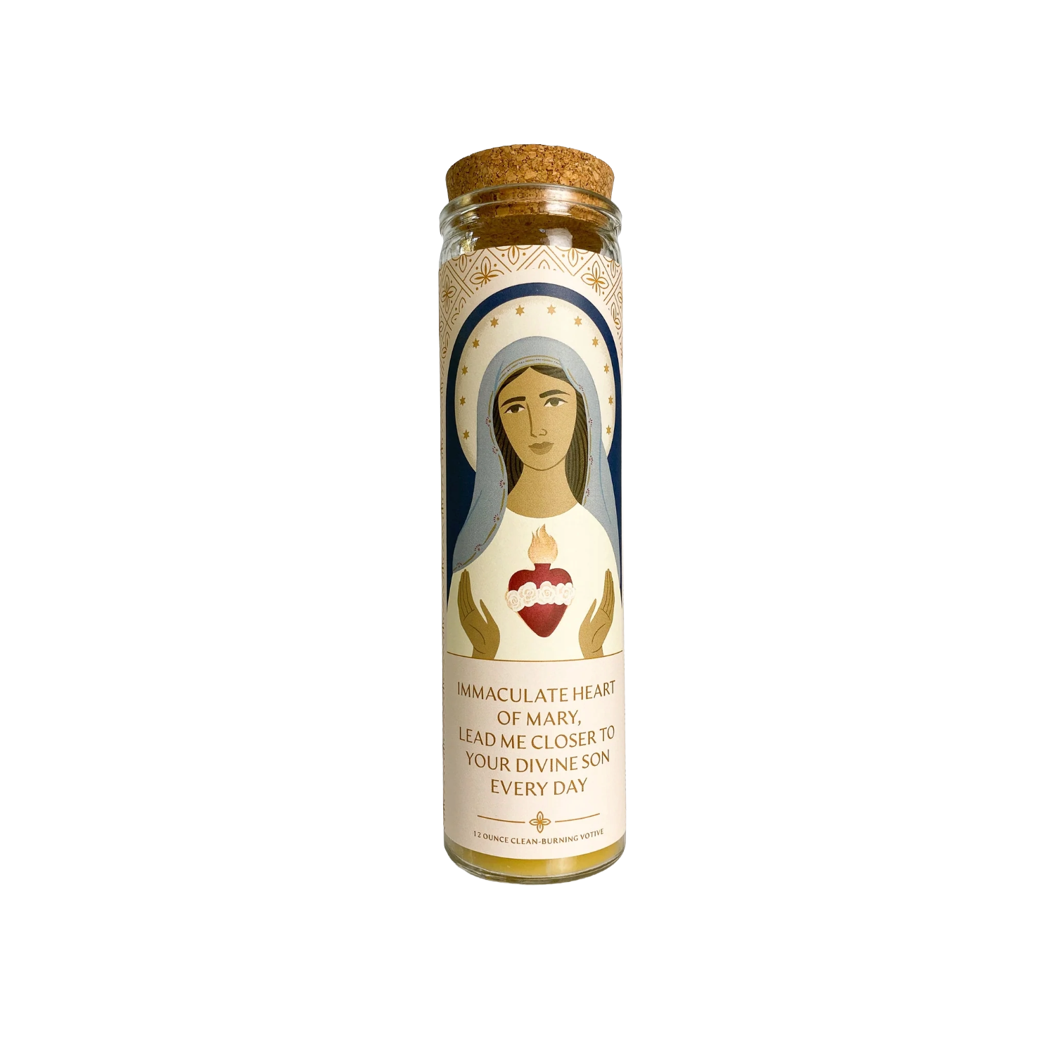 Candle: Immaculate Heart of Mary Votive