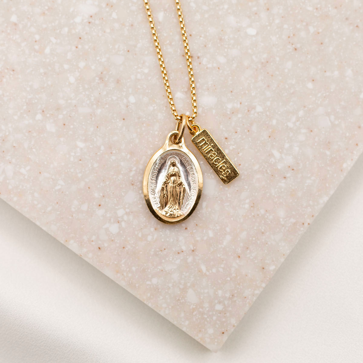 Virgin Mary Necklace, Mother Mary Necklace, Catholic Gifts, Catholic  Jewelry, Faith Gifts, Mary Pendant, Mary Charm, Wife Jewelry Gift