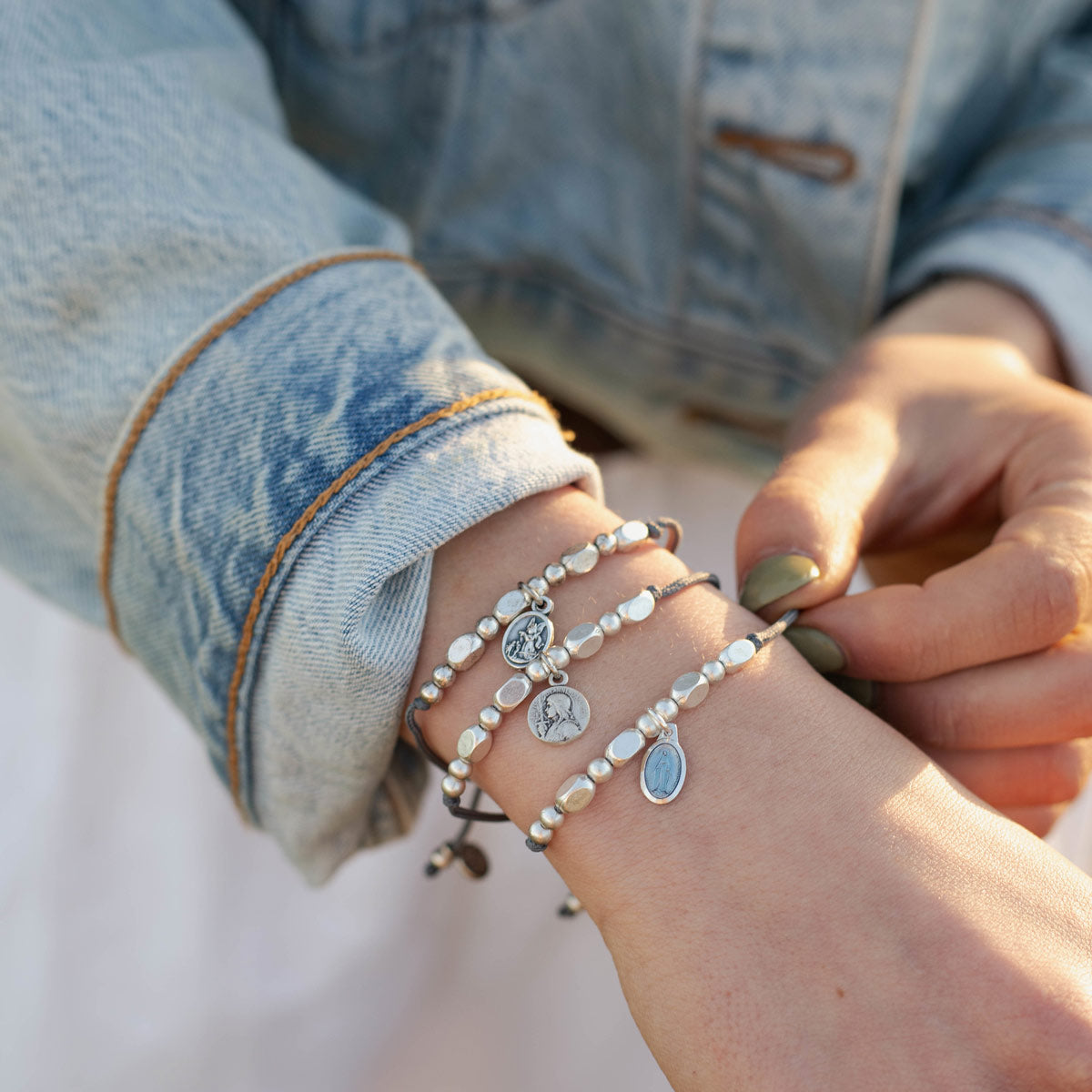 Miraculous Mary Petite Little Saints Bracelet