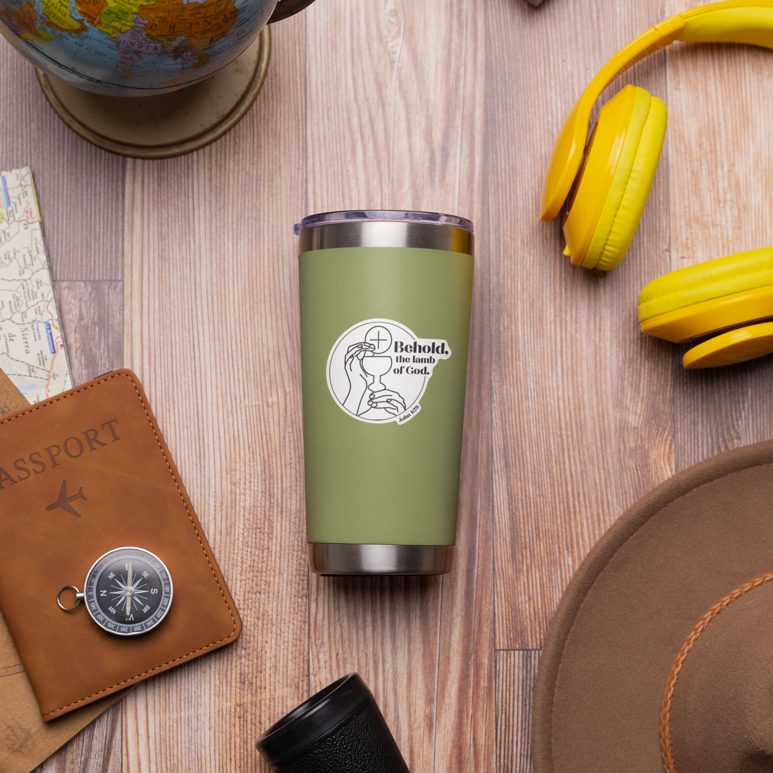 Behold, the Lamb of God - John 1:29 Sticker 10-pack