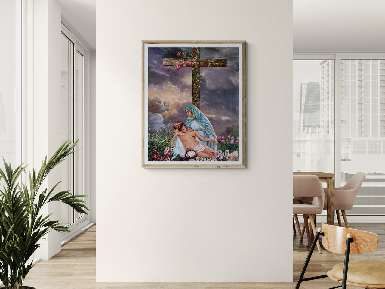 Sorrowful Mysteries of the Rosary Art Prints "The Crucifixion"