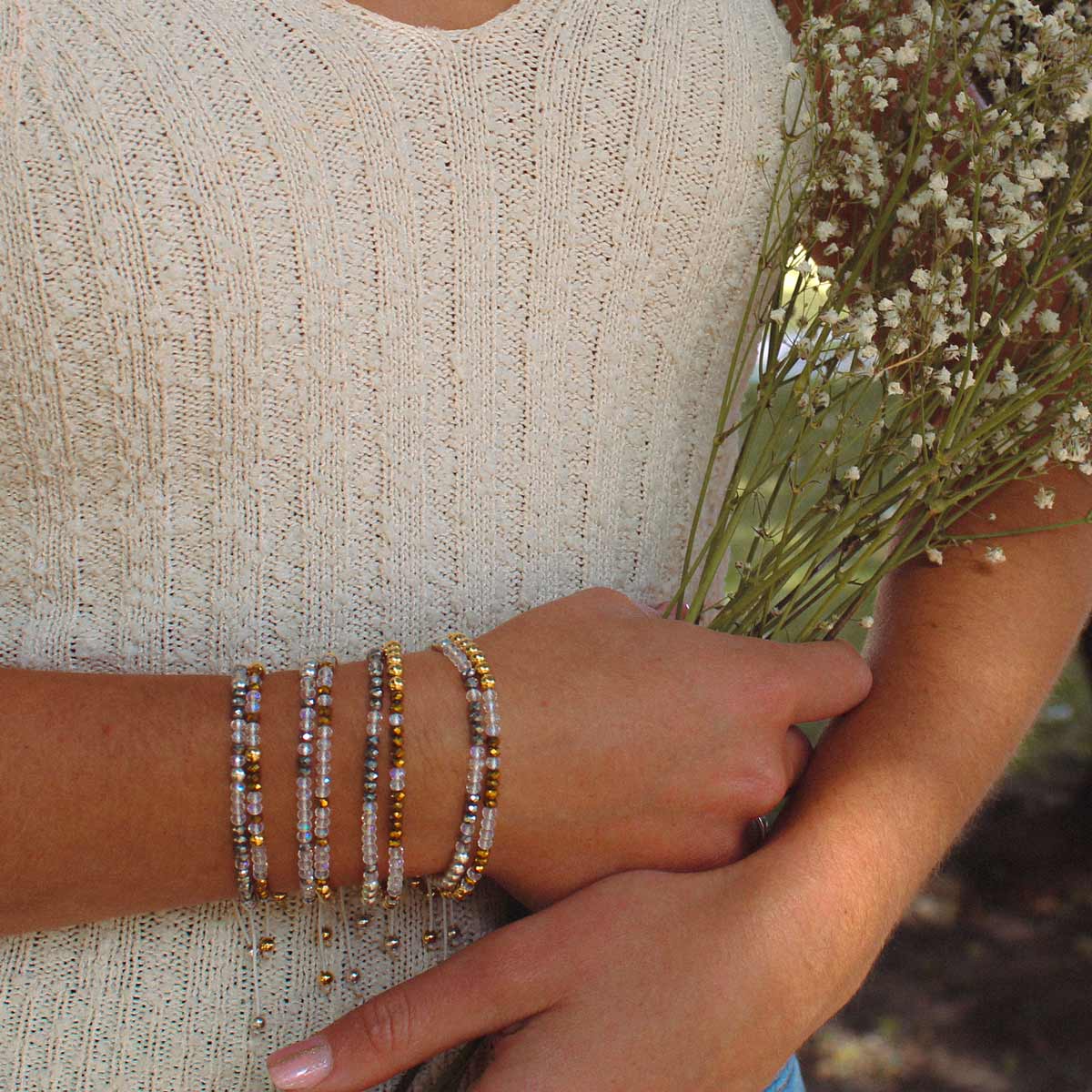 Bridesmaid Morse Code Bracelet