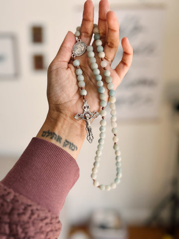 Our Lady of Lourdes Rosary by Blessed Is She