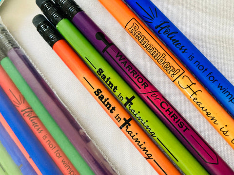 Color Changing Saintly pencils- variety pack