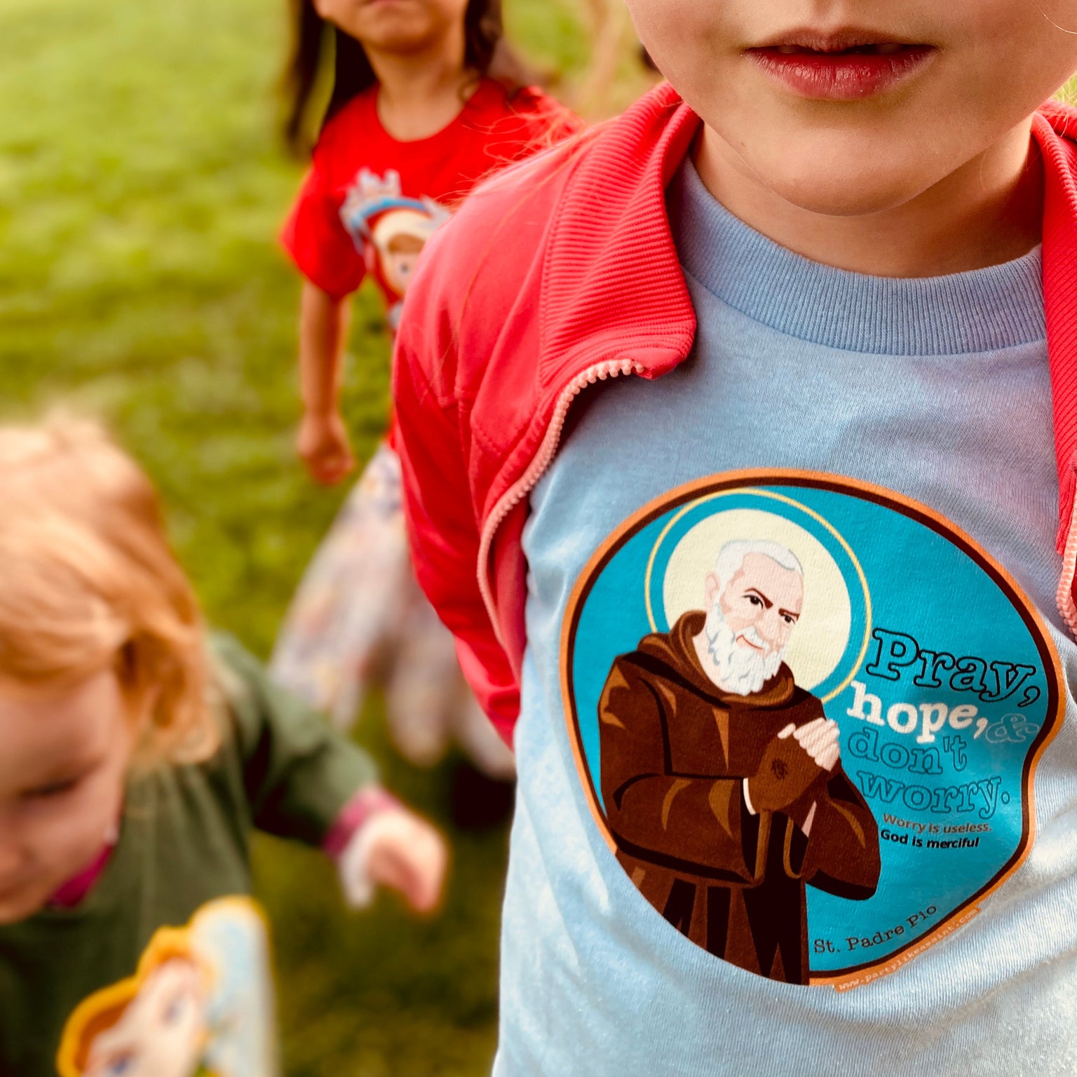 St. Padre Pio "Pray, Hope, &  Don’t Worry" T-Shirt