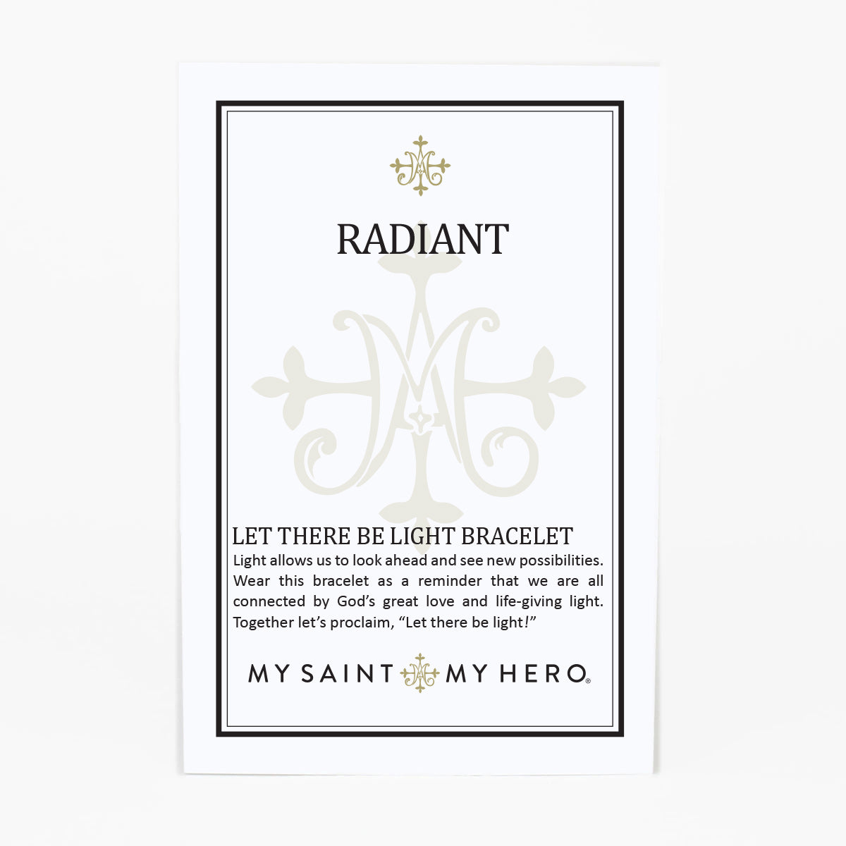 Radiant Let There Be Light Bracelet - Aurora Borealis