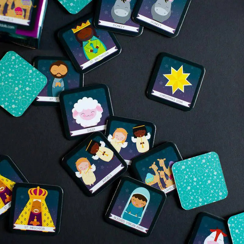 Christmas Nativity Memory Match Game