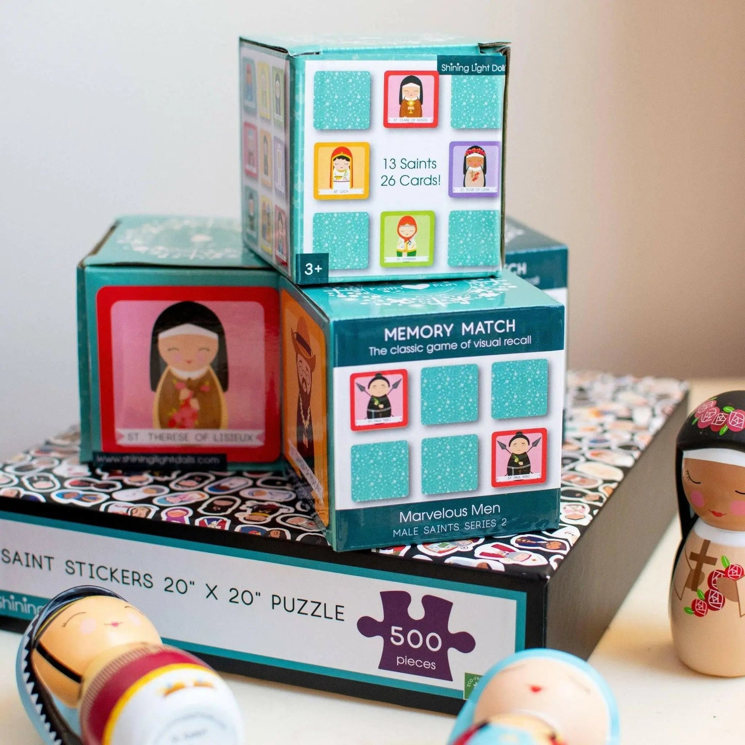 Memory Match Game- Marvelous Men Series 2