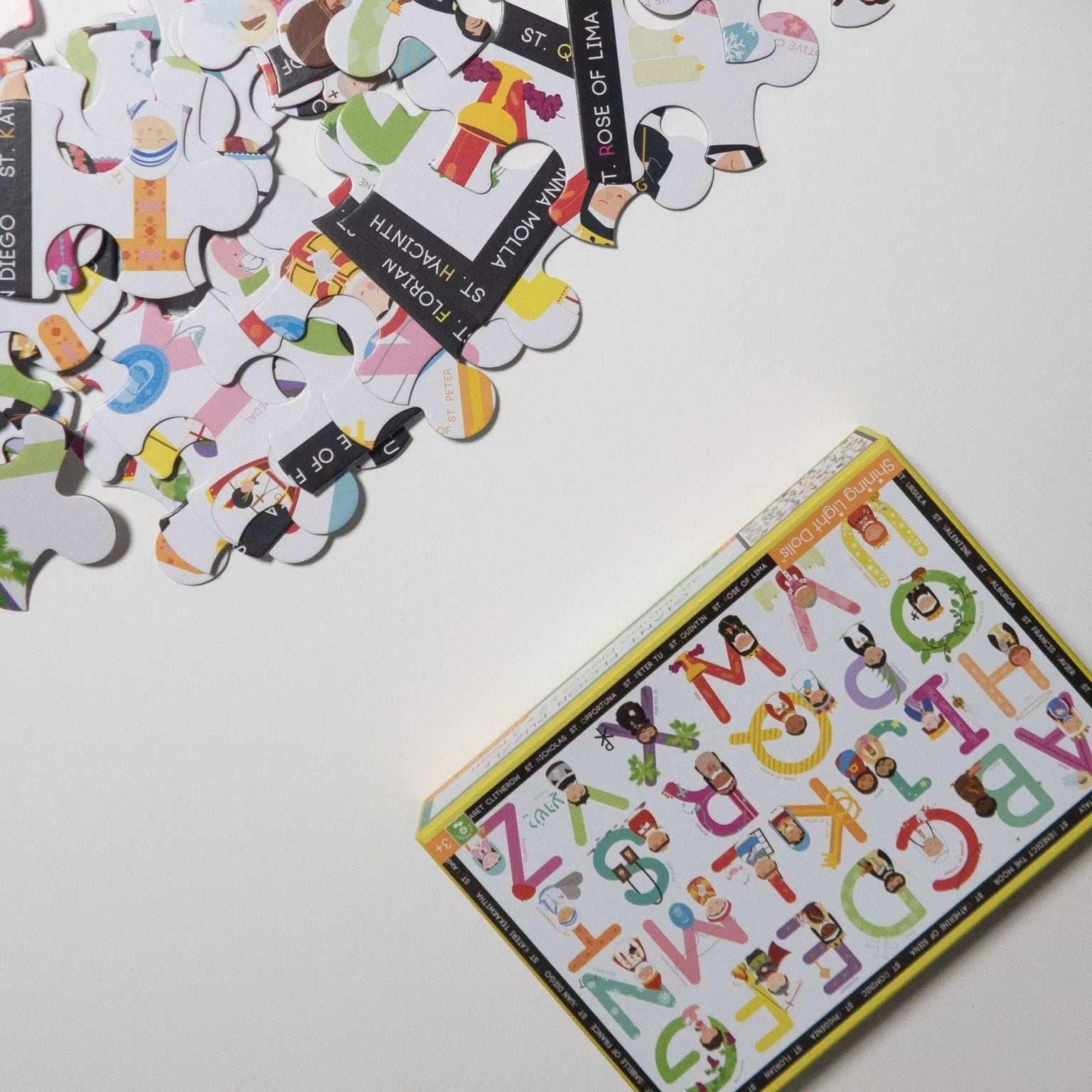 Saints & Symbols Alphabet Giant Floor Puzzle 24" x 36"