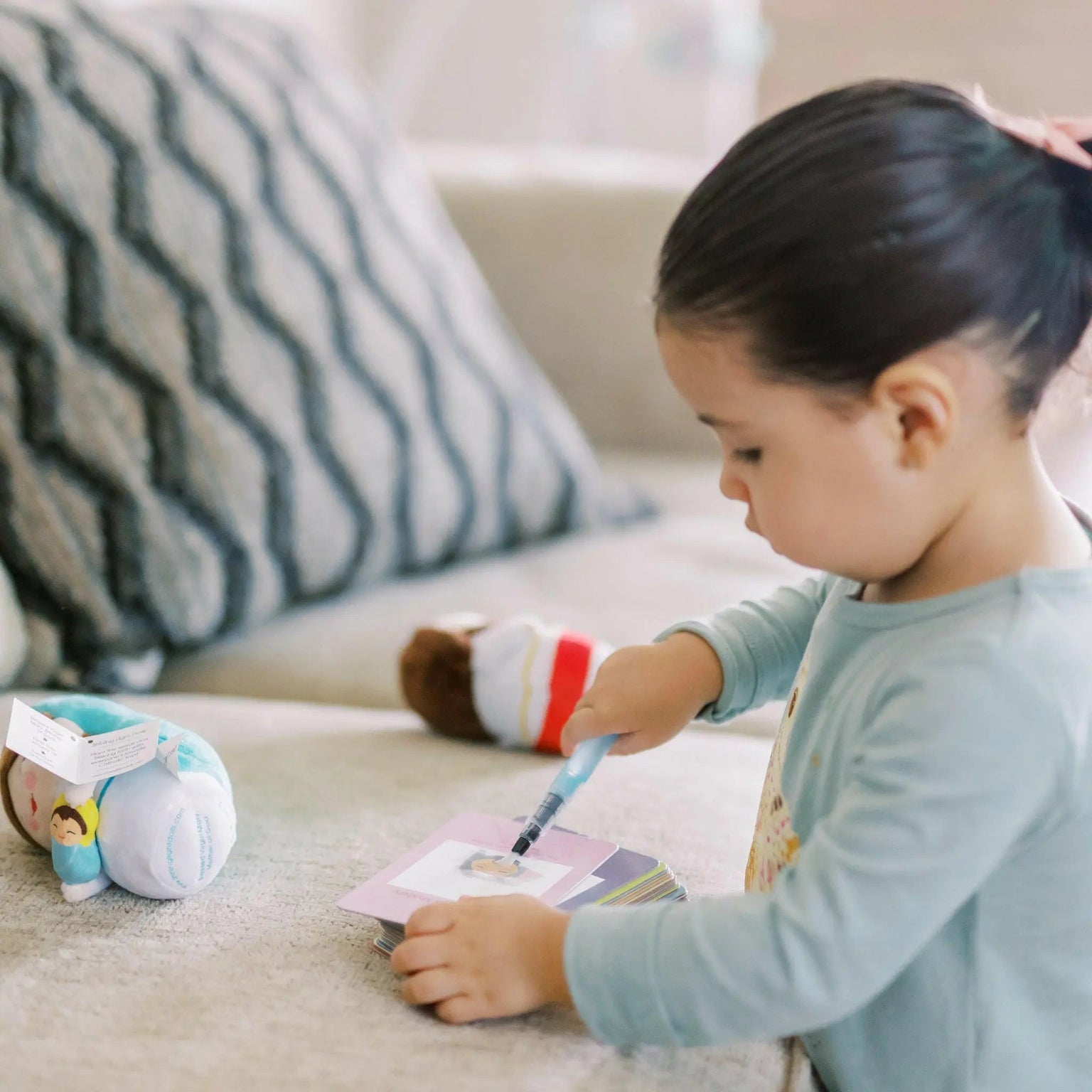 Mysteries of the Rosary Water Reveal Cards