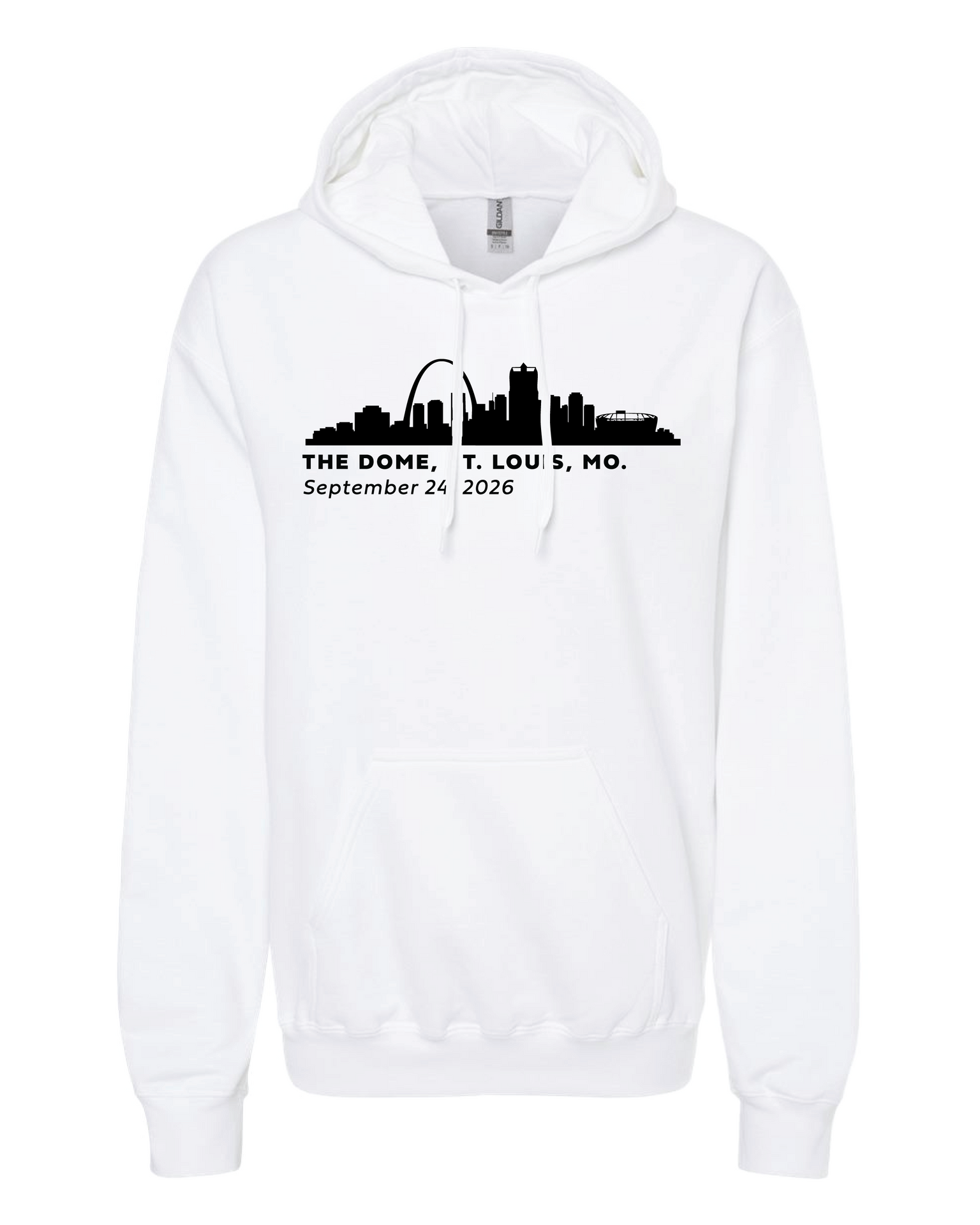 Official Beatification of Fulton Sheen - Skyline Hooded Sweatshirt