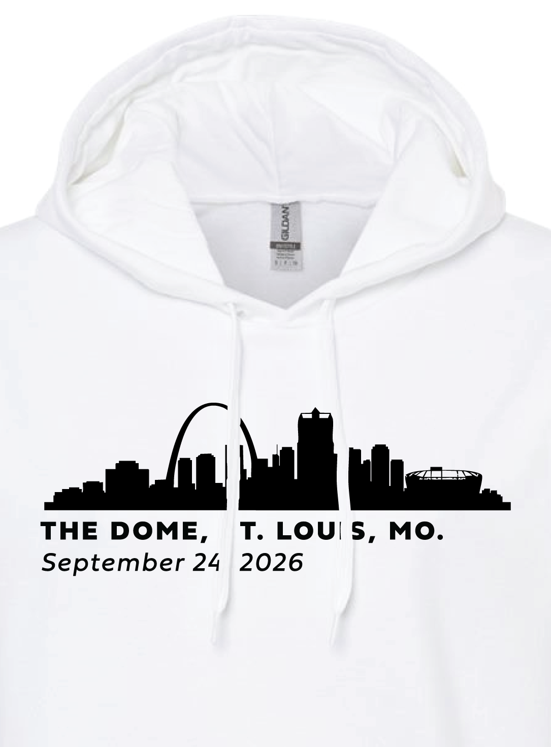 Official Beatification of Fulton Sheen - Skyline Hooded Sweatshirt