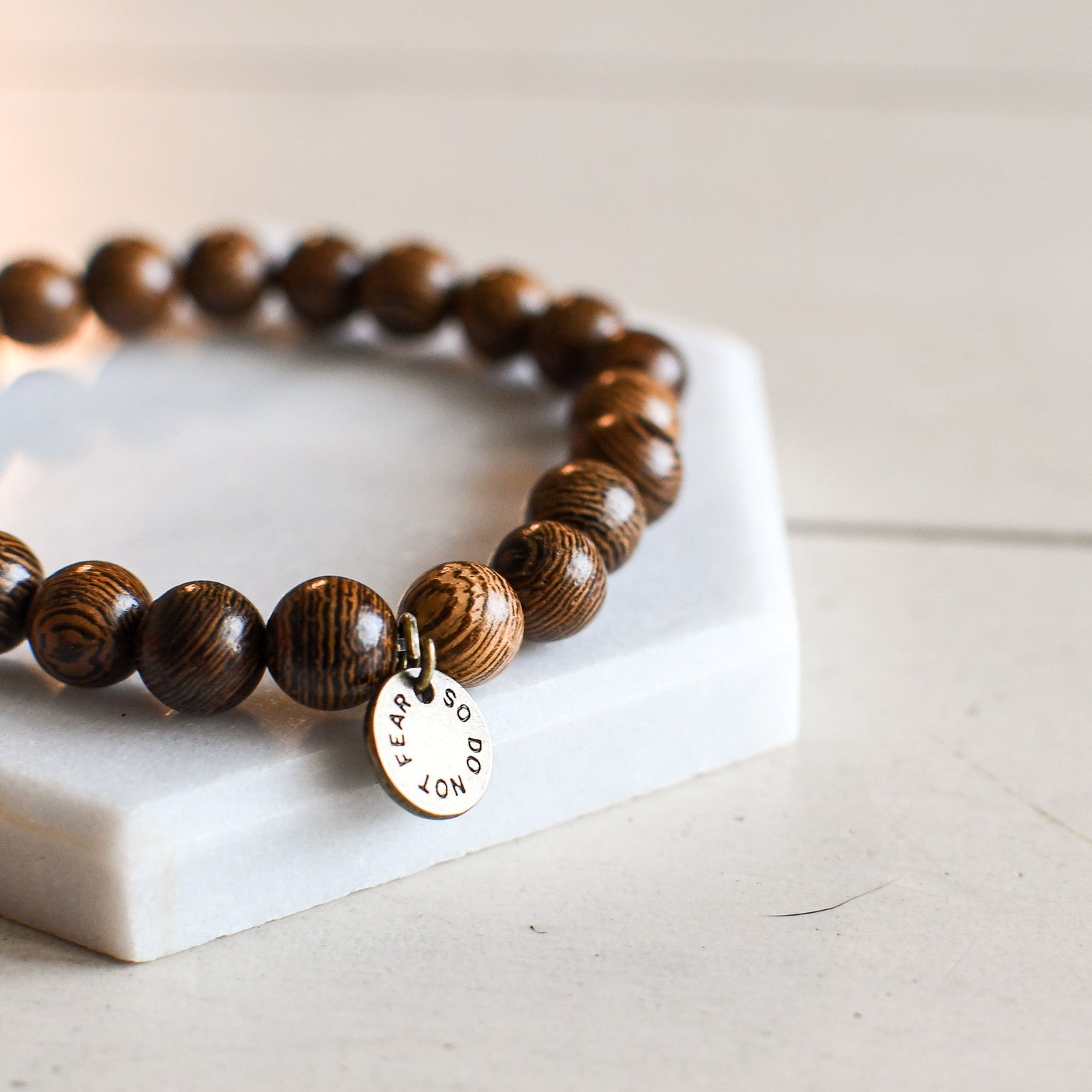 So Do Not Fear Wooden Bracelet