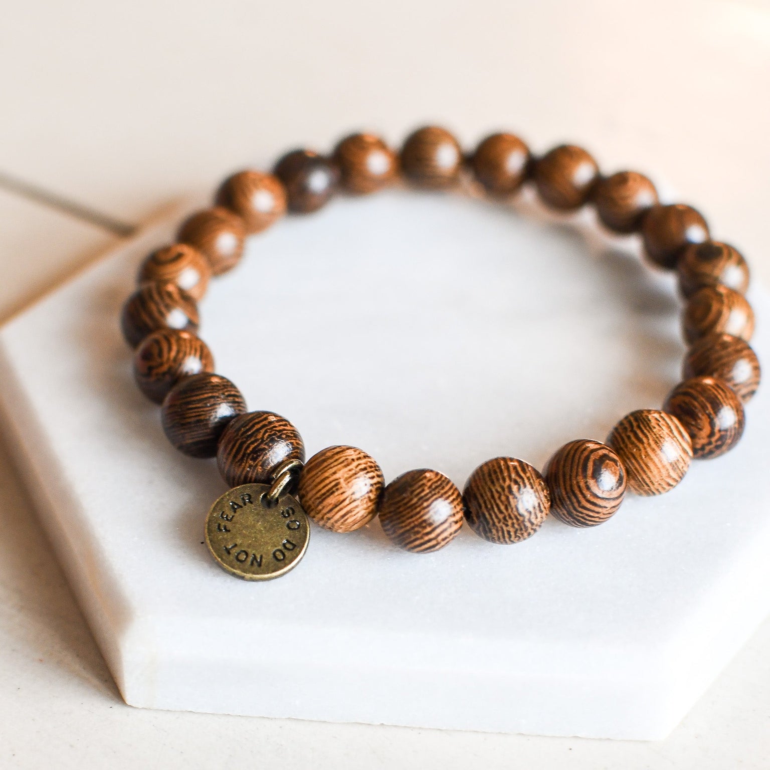 So Do Not Fear Wooden Bracelet