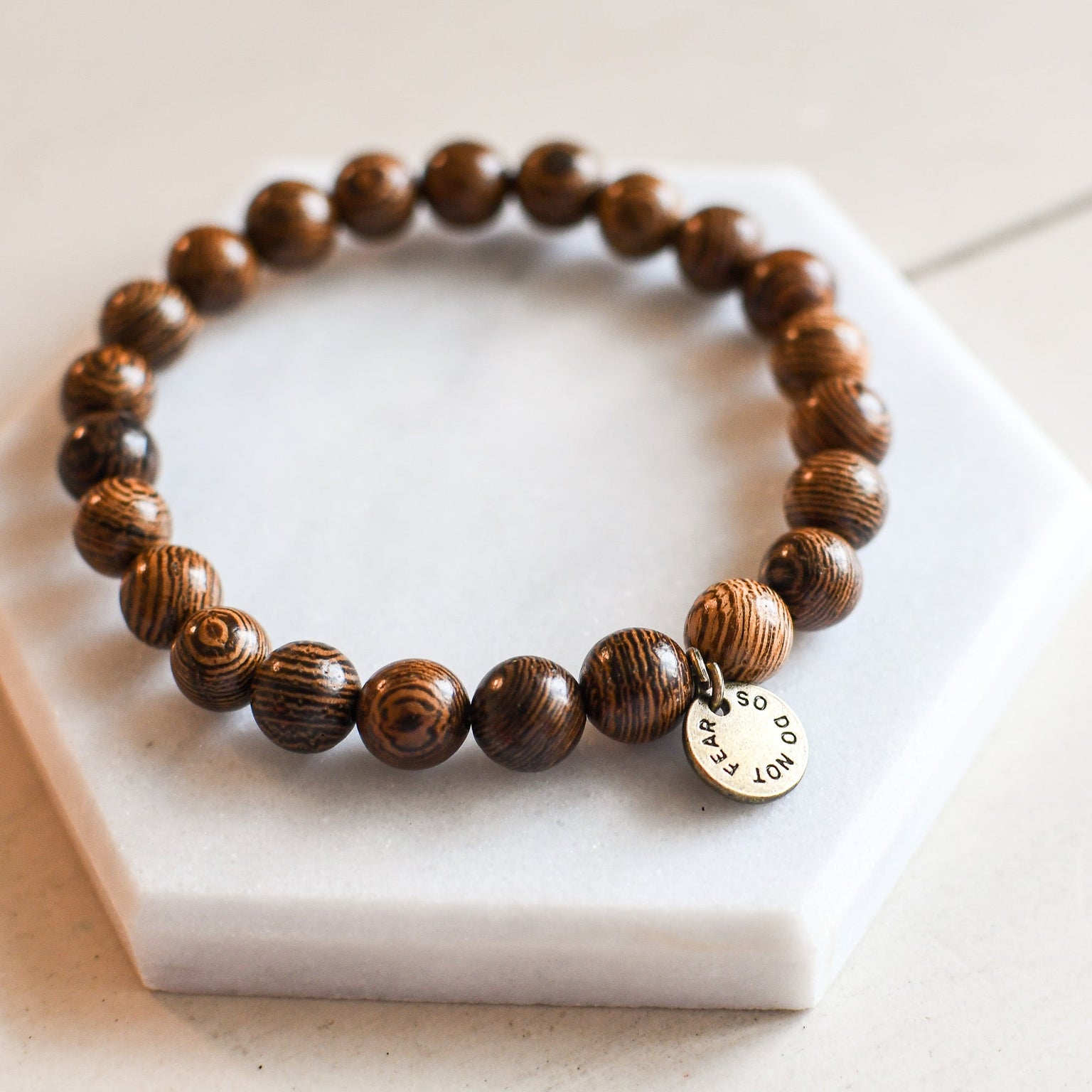 So Do Not Fear Wooden Bracelet