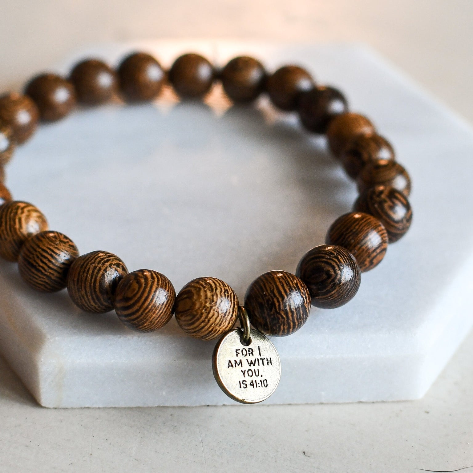 So Do Not Fear Wooden Bracelet