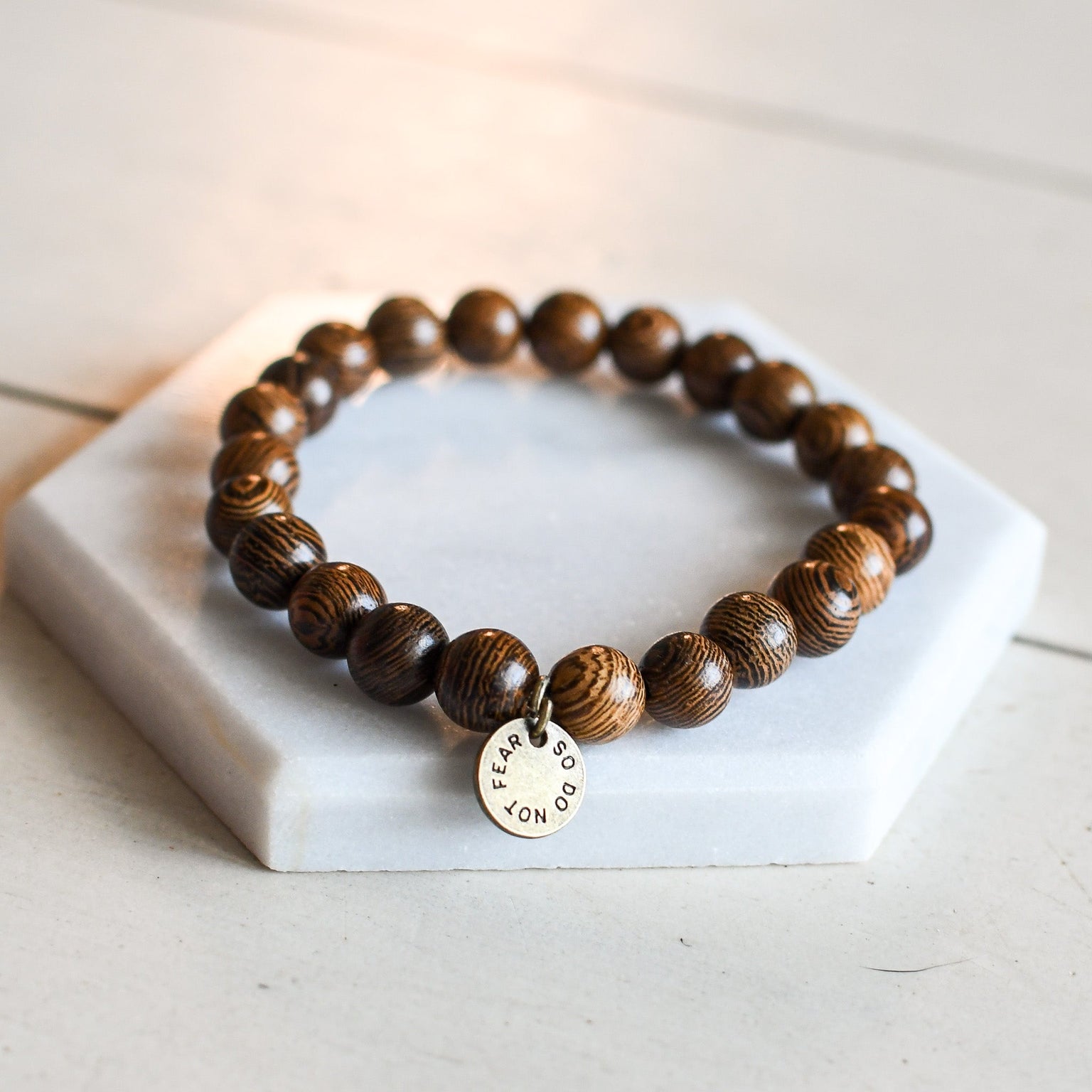 So Do Not Fear Wooden Bracelet