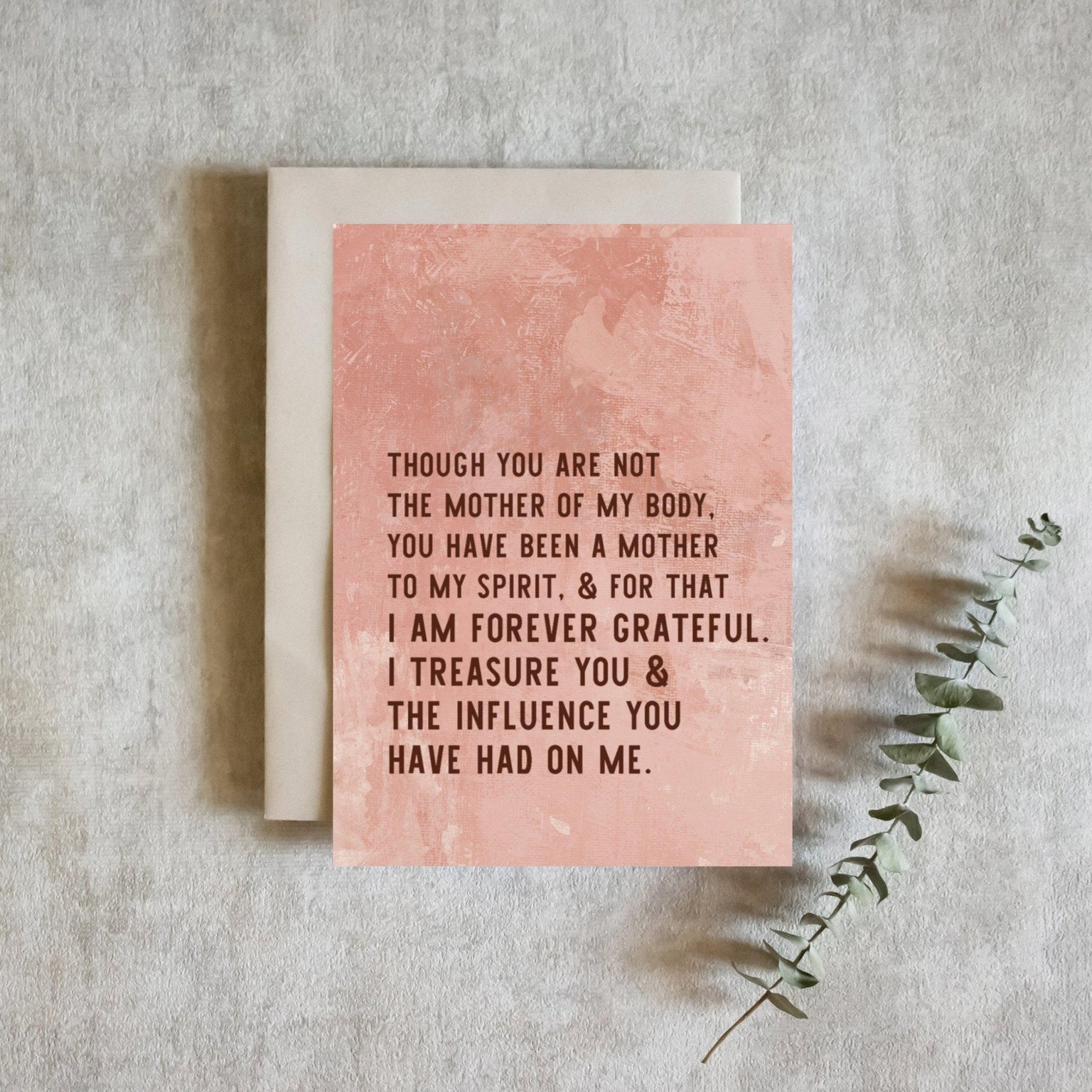Spiritual Mother Card