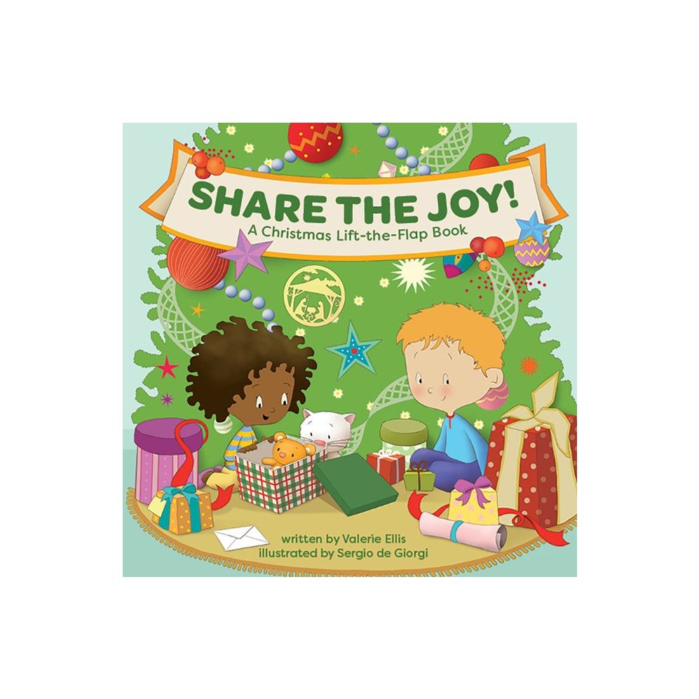 Share the Joy! a Christmas Lift-The-Flap Book: Keep Jesus at the Center This Advent & Holiday Season with This Rhyming Storybook about the Nativity fo