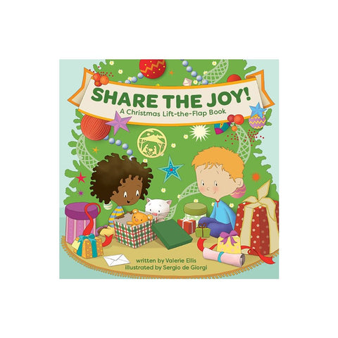 Share the Joy! a Christmas Lift-The-Flap Book: Keep Jesus at the Center This Advent & Holiday Season with This Rhyming Storybook about the Nativity fo